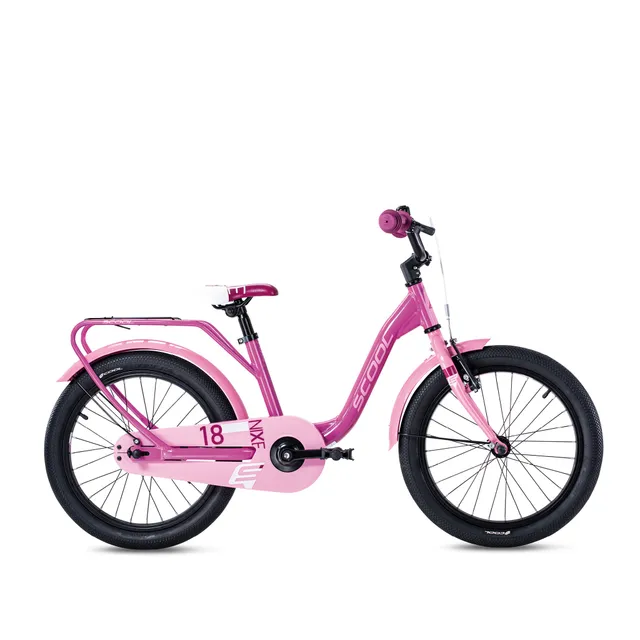 s-cool-nixe-18-zoll-kinderfahrrad-1-gang-pink-baby-pink image 1
