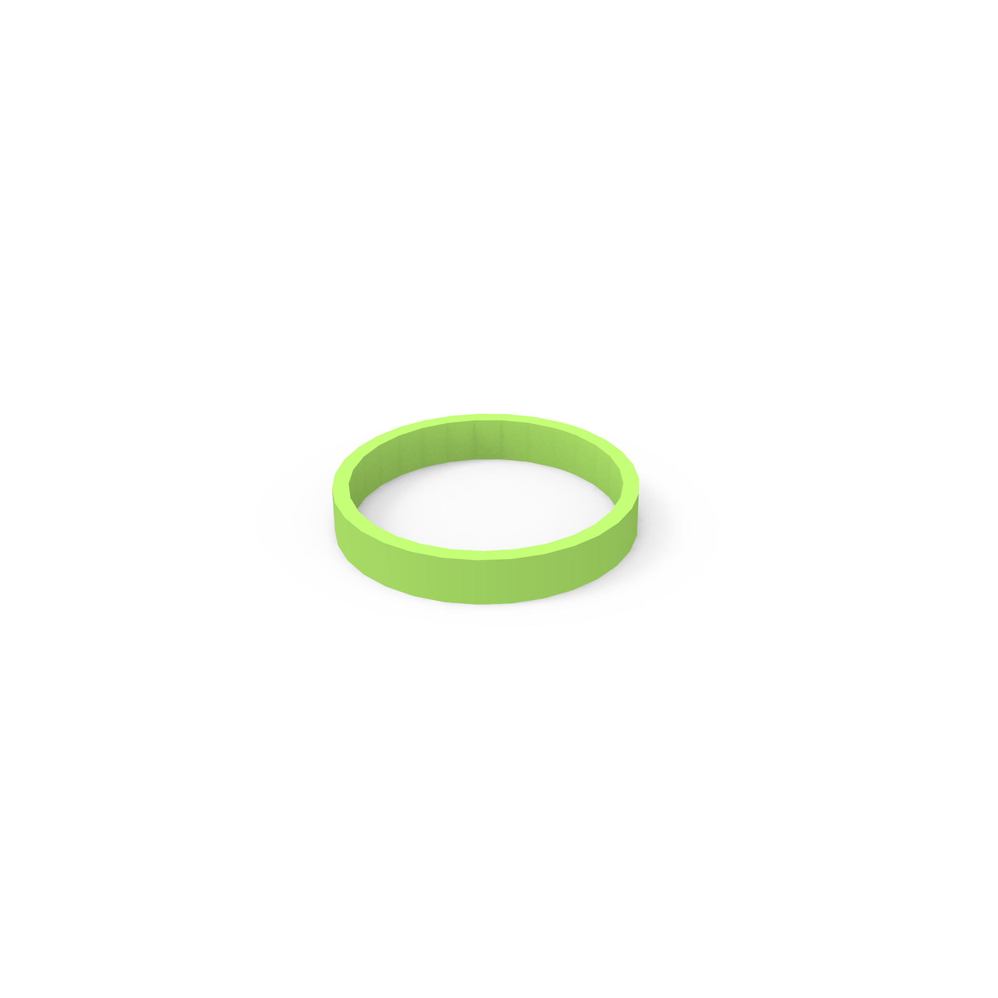 early-rider-seeker-headset-spacer-5-mm-ceramic-green image 1