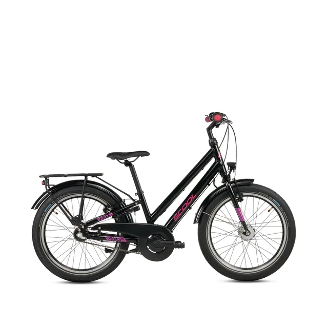 s-cool-chix-pro-20-zoll-kinderfahrrad-3-gang-black-pink image 1