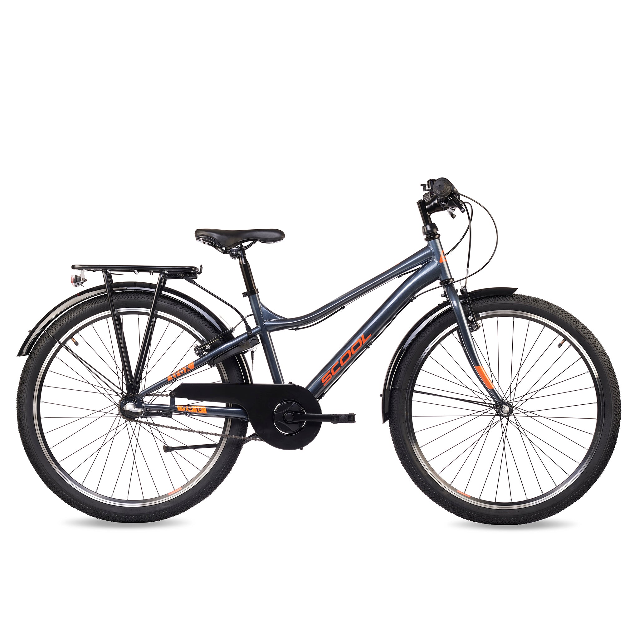 s-cool-trox-26-n3-jugendfahrrad-26-zoll-dark-grey-orange-nexus image 1