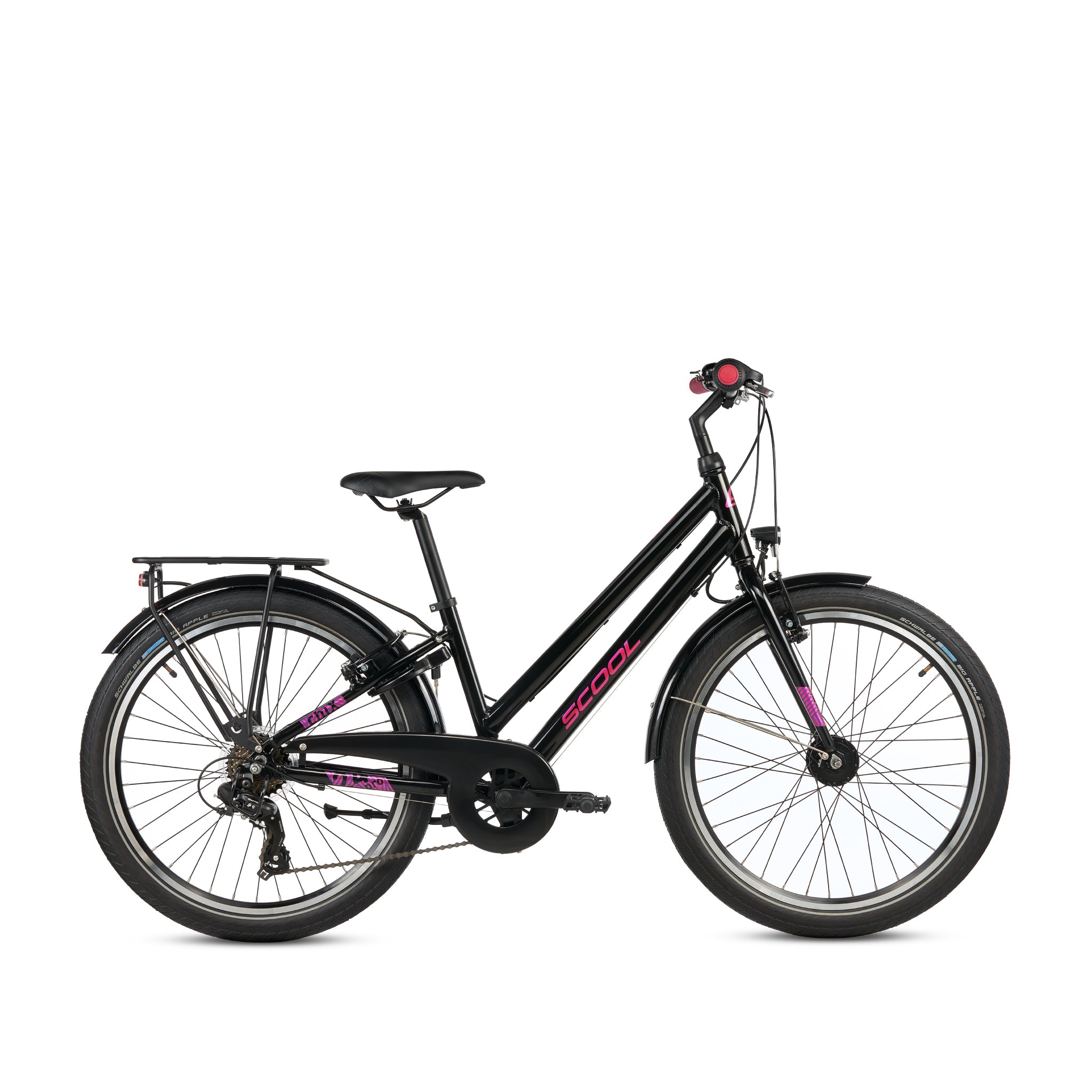 s-cool-chix-pro-24-zoll-7-gang-kinderfahrrad-purple-kette image 1