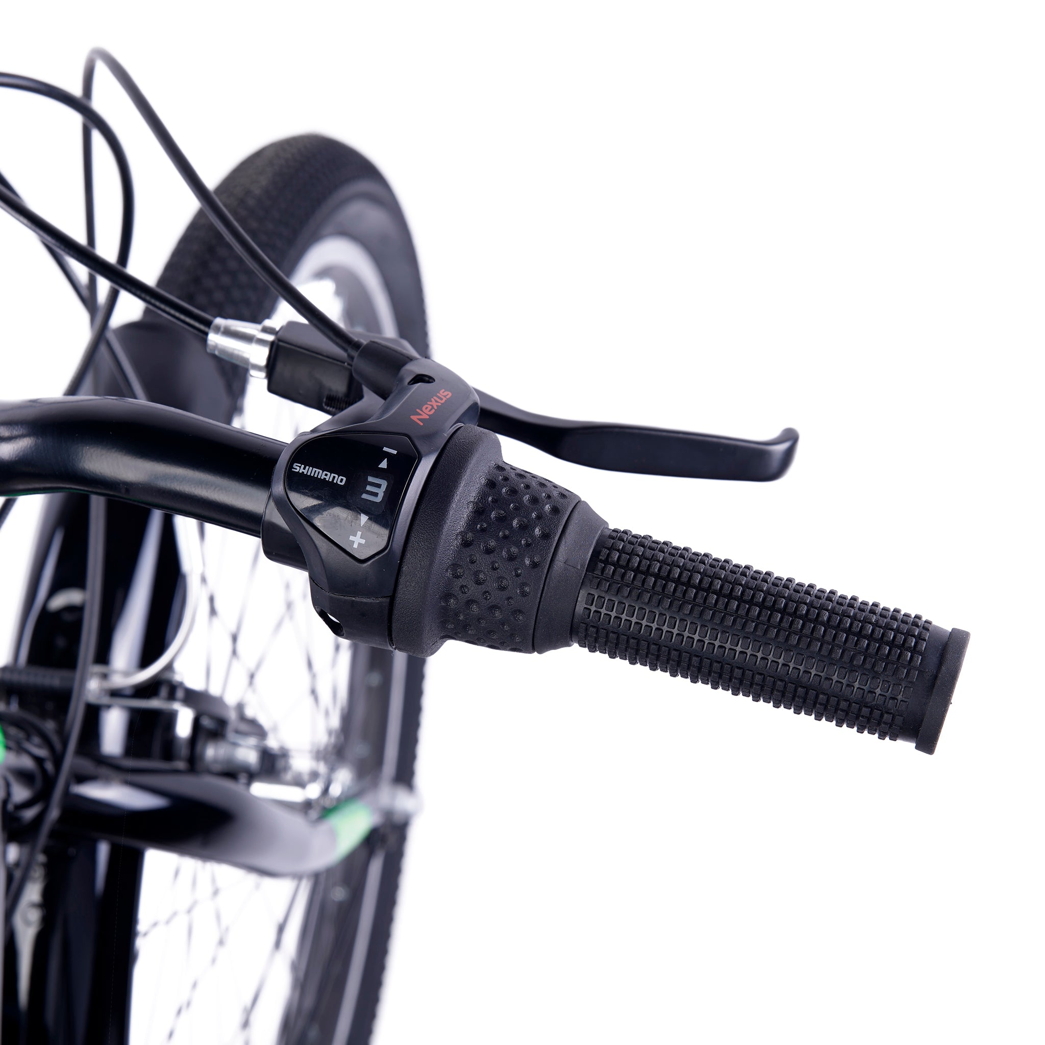 s-cool-trox-pro-24-n3-kinderfahrrad-24-zoll-black-green-3-gang image 5