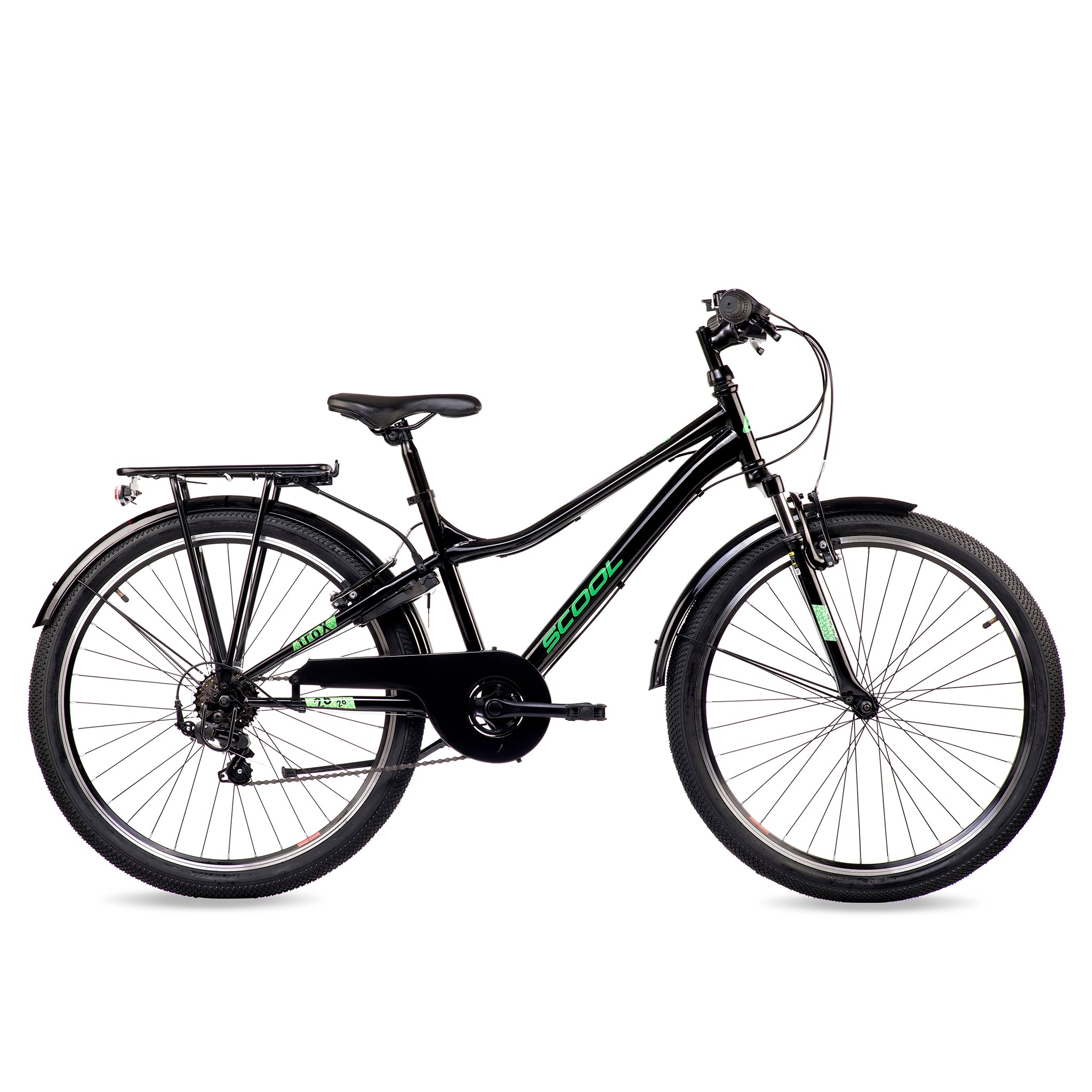 s-cool-trox-26-k6-jugendfahrrad-26-zoll-black-green-6-gang image 1