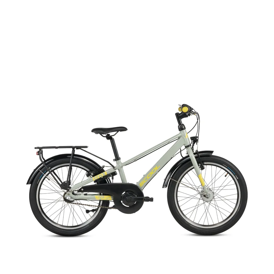 s-cool-trox-pro-20-zoll-kinderfahrrad-3-gang-dark-grey-yellow image 1