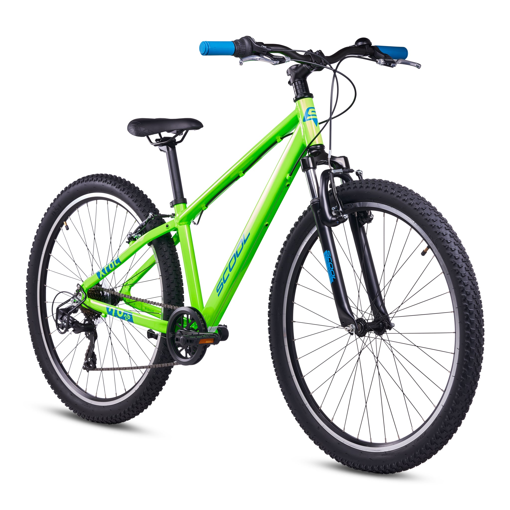 s-cool-xroc-pro-26-zoll-kinderfahrrad-7-gang-light-green image 2