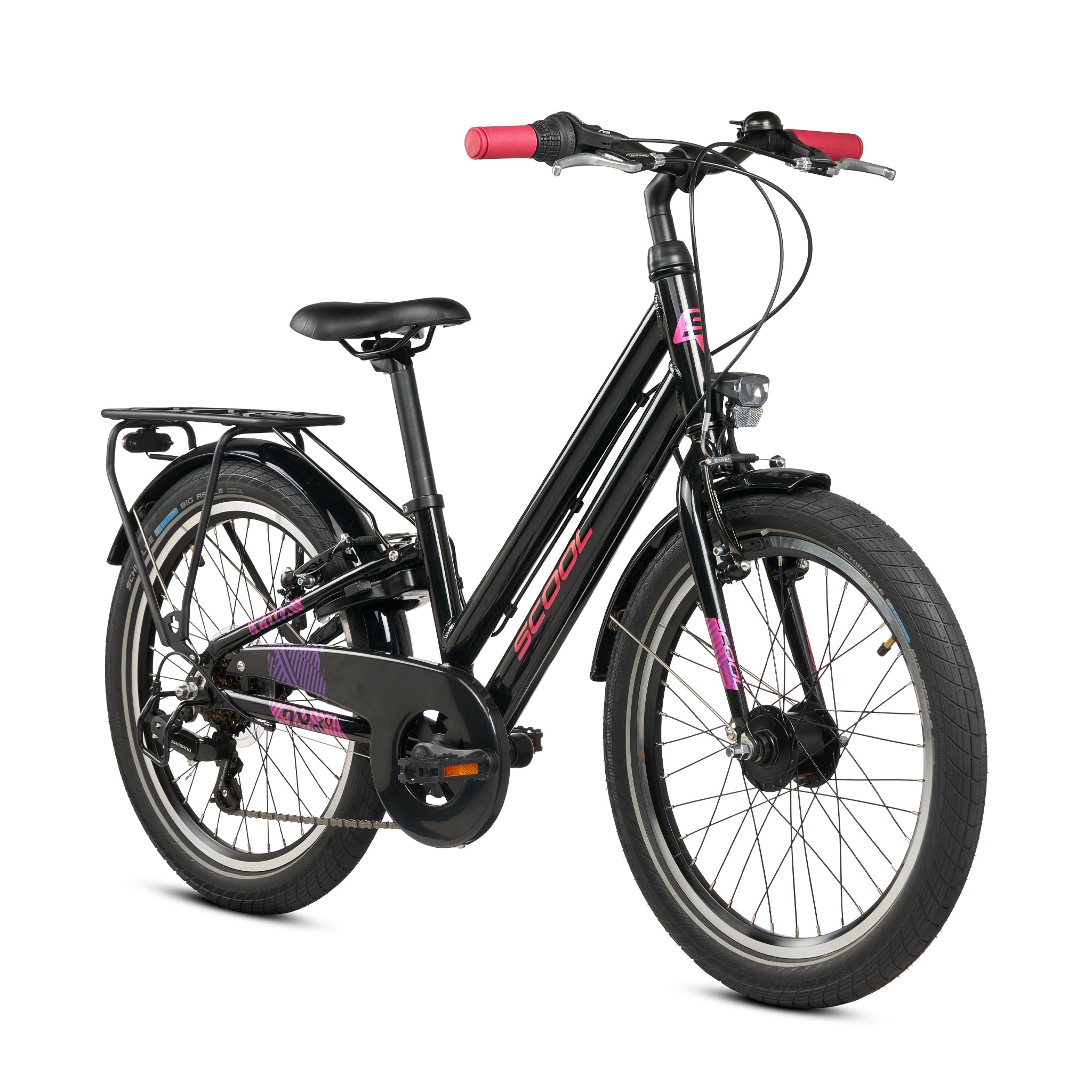 s-cool-chix-pro-20-k7-kinderfahrrad-black-pink-7-gang-alu image 2