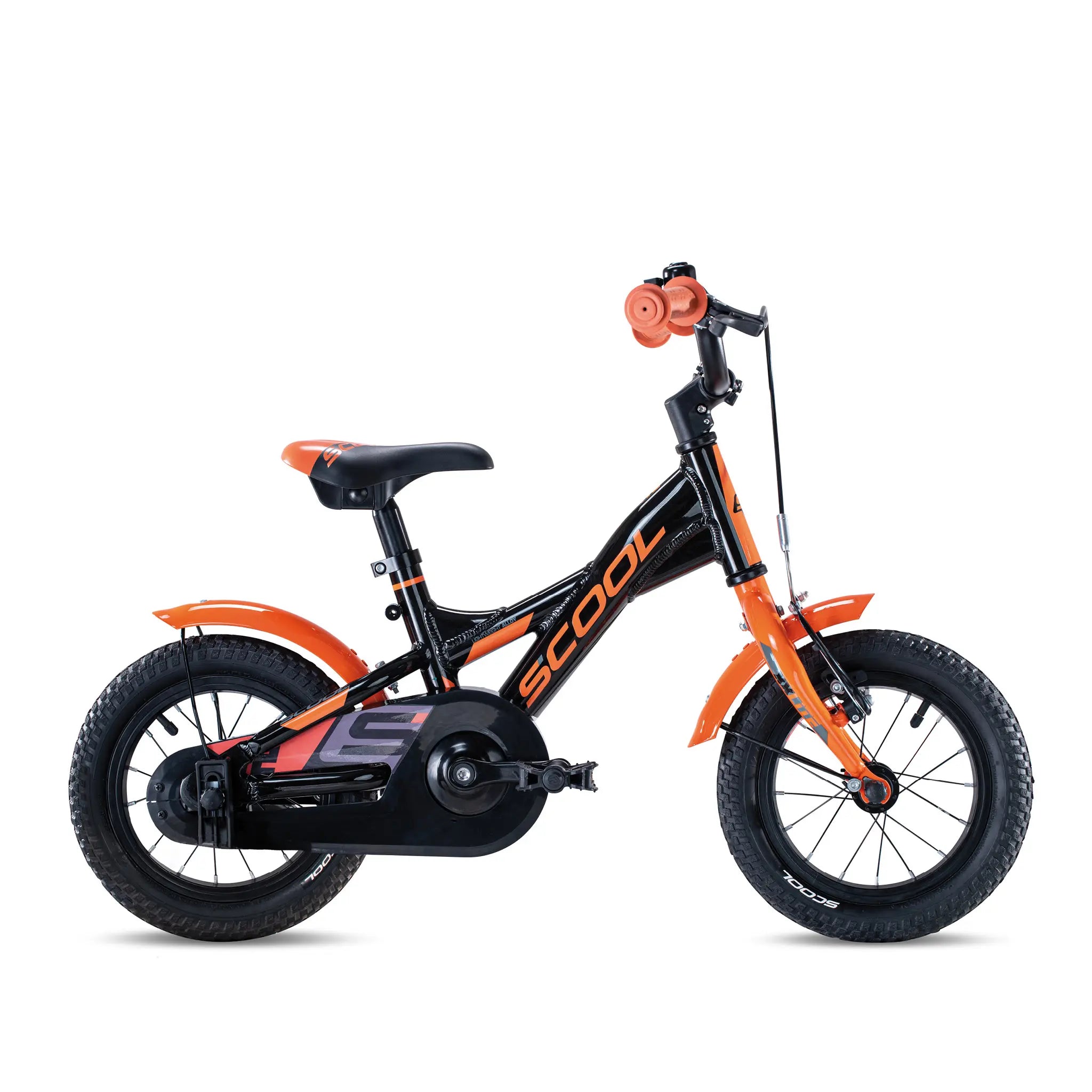 s-cool-xxlite-12-zoll-kinderfahrrad-1-gang-rot-hellblau-r-cktritt image 3
