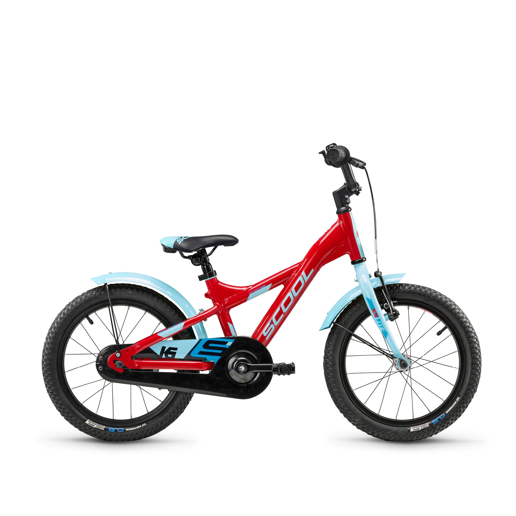 s-cool-xxlite-16-zoll-1-gang-kinderfahrrad-red-light-blue-alu image 1