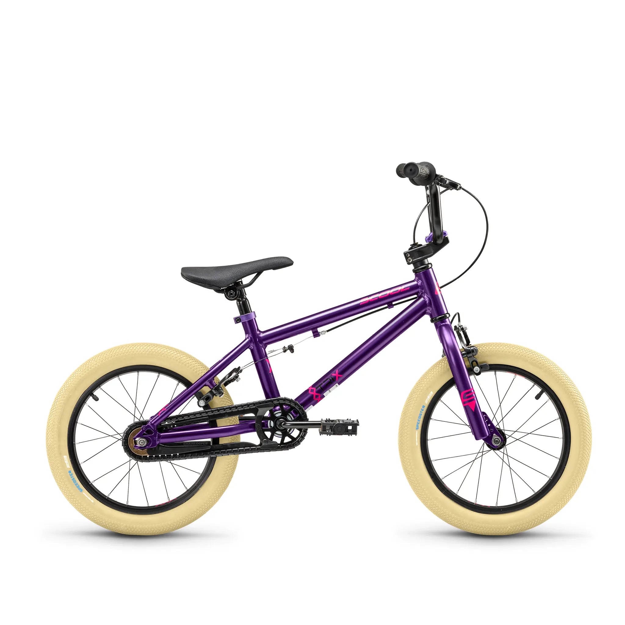 s-cool-xtrix-mini-16-zoll-kinder-bmx-1-gang-purple-fuchsia image 1