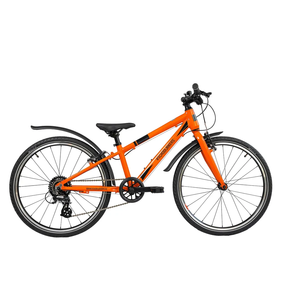 s-cool-schoolbikers-kinderfahrrad-24-zoll-orange-7-gang image 1