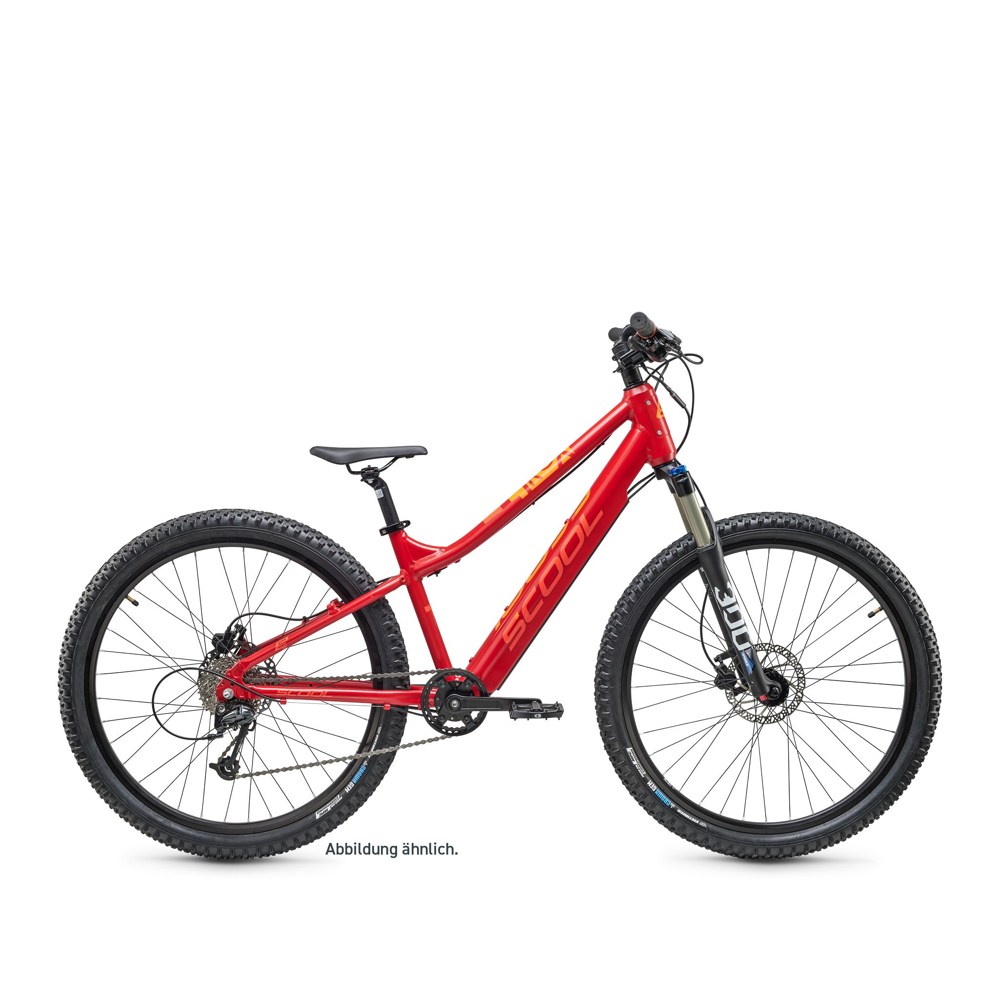s-cool-e-trox-race-24-zoll-e-kinderfahrrad-9-gang-scheibenbremsen-ab-8-jahre image 2
