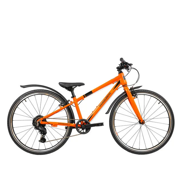 s-cool-schoolbikers-26-zoll-9-gang-jugendfahrrad-orange-9-8kg image 1