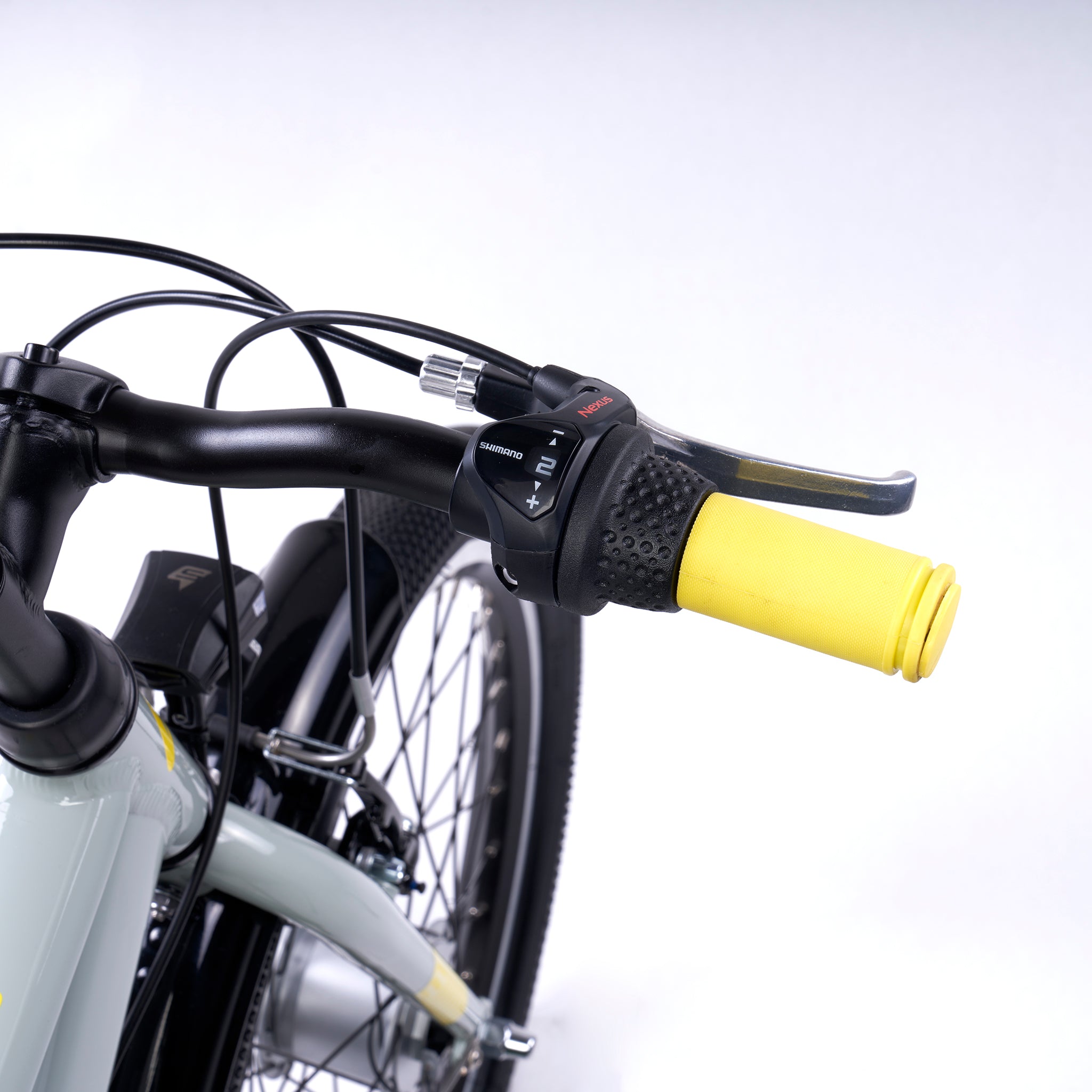 s-cool-trox-pro-20-zoll-kinderfahrrad-3-gang-dark-grey-yellow image 3