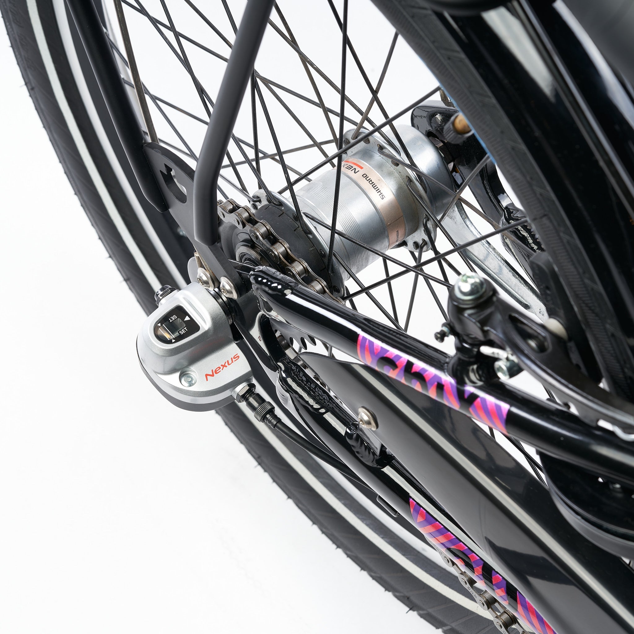 s-cool-chix-pro-20-zoll-kinderfahrrad-3-gang-black-pink image 4