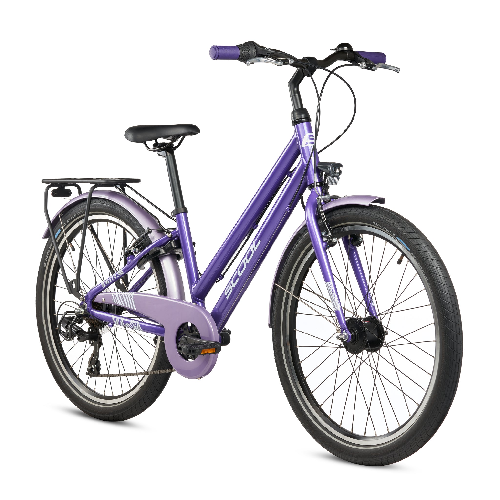 s-cool-chix-pro-24-zoll-7-gang-kinderfahrrad-purple-kette image 8
