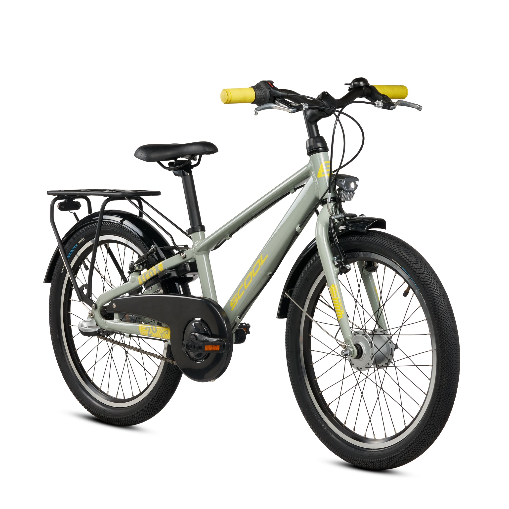 s-cool-trox-pro-20-zoll-kinderfahrrad-3-gang-dark-grey-yellow image 2