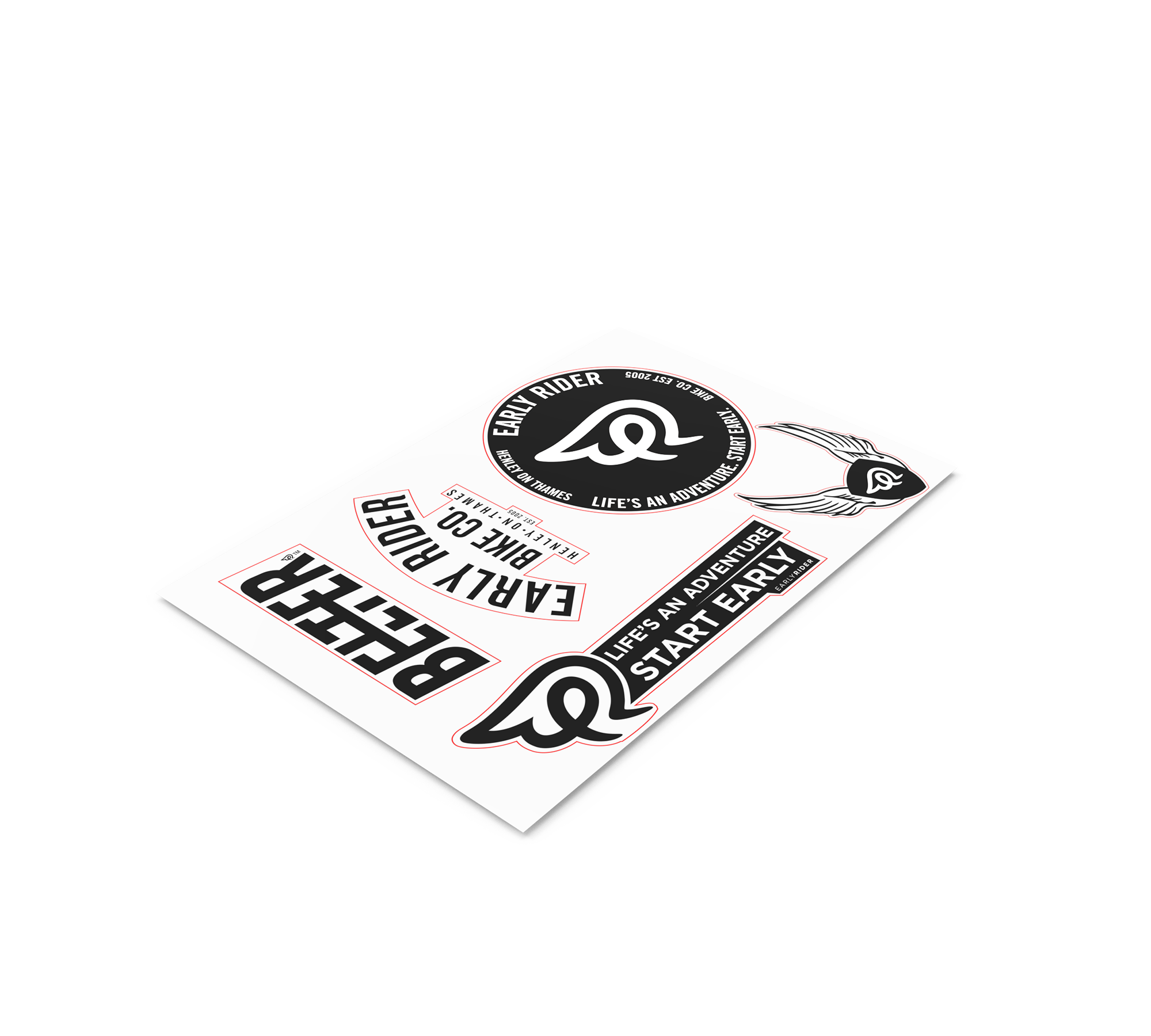 early-rider-seeker-sticker-a5-vinyl-aufkleber-5-st-ck image 3